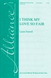 I Think My Love So Fair TB choral sheet music cover